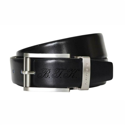 Ремень Century двухсторонний Cross, цвет черный