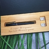 Подарочный набор ручка Parker и запонки