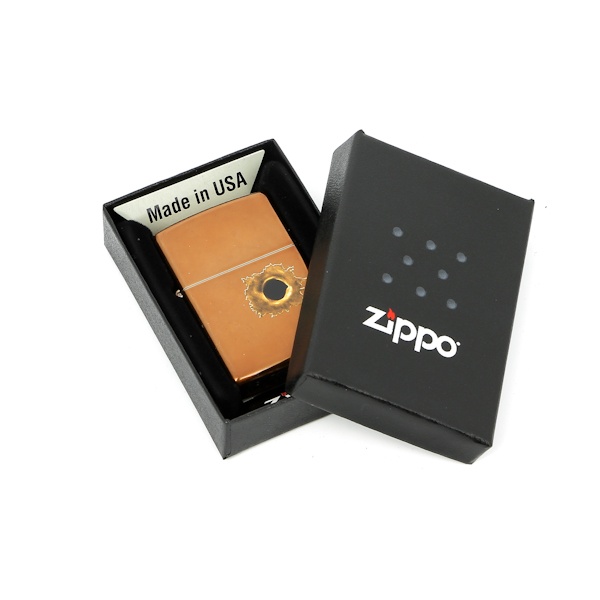 Зажигалка ZIPPO Bullet с покрытием Toffee