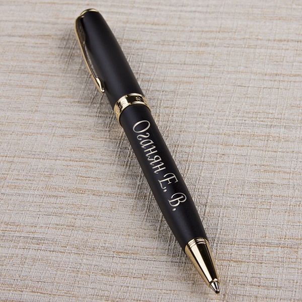 Подарочный набор Parker ручка с позолотой + бежевый футляр