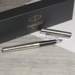 Ручка перьевая Parker Jotter Steel Stainless Steel перо сталь нержавеющая