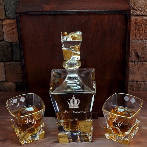 Подарочный набор штоф и стаканы для виски