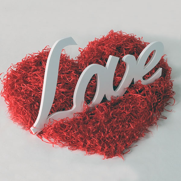 Объемное слово LOVE (ПВХ) | Giftmeshop